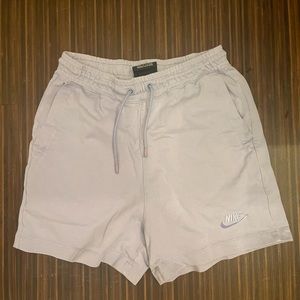 Light purple cotton nike shorts